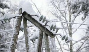Циклон обесточил больше сотни населенных пунктов, что на Днепропетровщине
