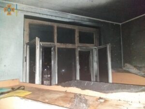 В Харькове из-за пожара из общежития эвакуировали более 100 человек