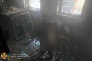 В Никопольском районе горела летняя кухня: погибли два человека