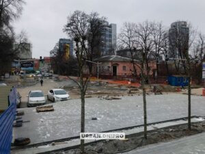 На каком этапе реконструкция Успенской площади в Днепре (фото)