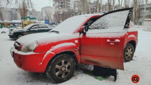 В Днепре на Калиновой “заминировали” автомобиль