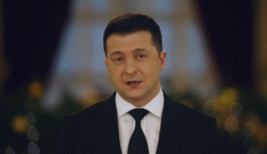 Президент Украины традиционно выступил с новогодним обращением к гражданам (Видео)