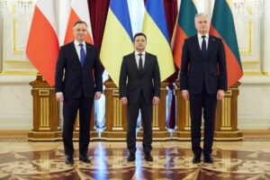 Польша и Литва поддержали статус страны-кандидата в ЕС для Украины