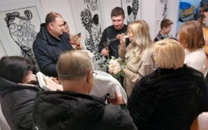 В Одесской области в бомбоубежище провели свадебную церемонию