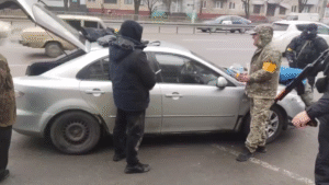 В Днепре на Слобожанском задержали мародеров (Видео)