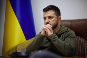 “Россия хочет пойти дальше”: президент Зеленский выступил на саммите НАТО (Видео)