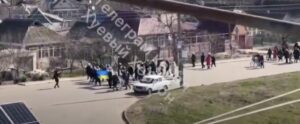 «Брилівка – це Україна!»: в Херсонской области люди вышли на митинг против оккупантов