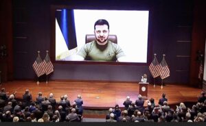 Президент Украины Зеленский выступил перед Конгрессом США (Видео)