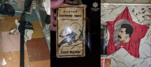 В Днепре у поджигателя сухостоя дома нашли оружие и запрещенную советскую символику