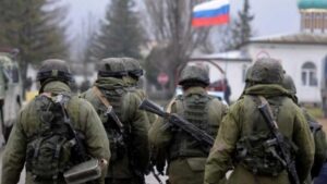 В Кирилловку заехала колонна вражеской техники