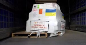 Фуру с необходимыми лекарствами из Калифорнии получили ТАПС-Украина и Координационный штаб волонтеров