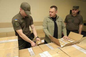 У Дніпрі підрозділам Національної гвардії України передали 195 нових радіостанцій — із захистом від глушіння та прослуховування