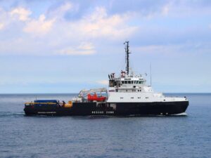 Российский буксир “Василий Бех” затонул: его поразили американской ракетой Harpoon