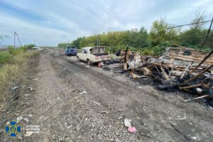 На Харківщині окупанти розстріляли цивільну колону: щонайменше 20 загиблих, серед них – 10 дітей