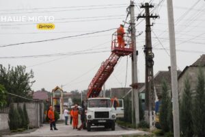 Модернізація зовнішнього освітлення на вулиці Зоряній у Дніпрі