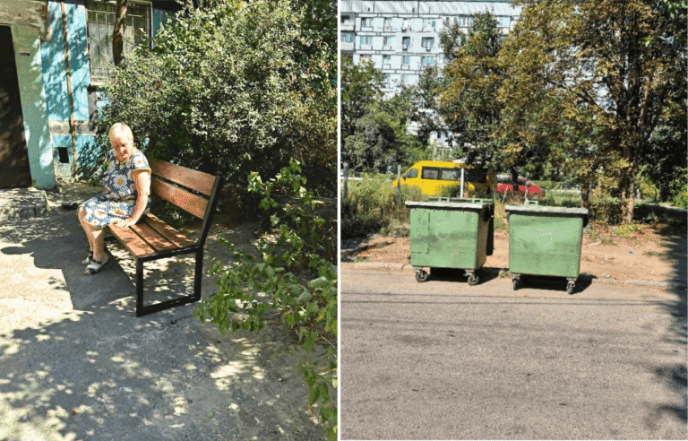 У Дніпрі активно вирішують комунальні проблеми: вивіз сміття та нові лавочки