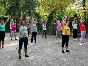 Фітнес-шейпінг на вулиці: новинка для пенсіонерів Дніпра