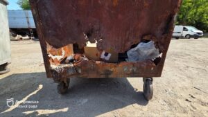 У Дніпрі знищено понад 300 сміттєвих контейнерів