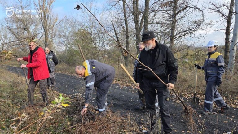 У Дніпрі висадили 300 молодих кленів в рамках акції #Дніпро_квітучий