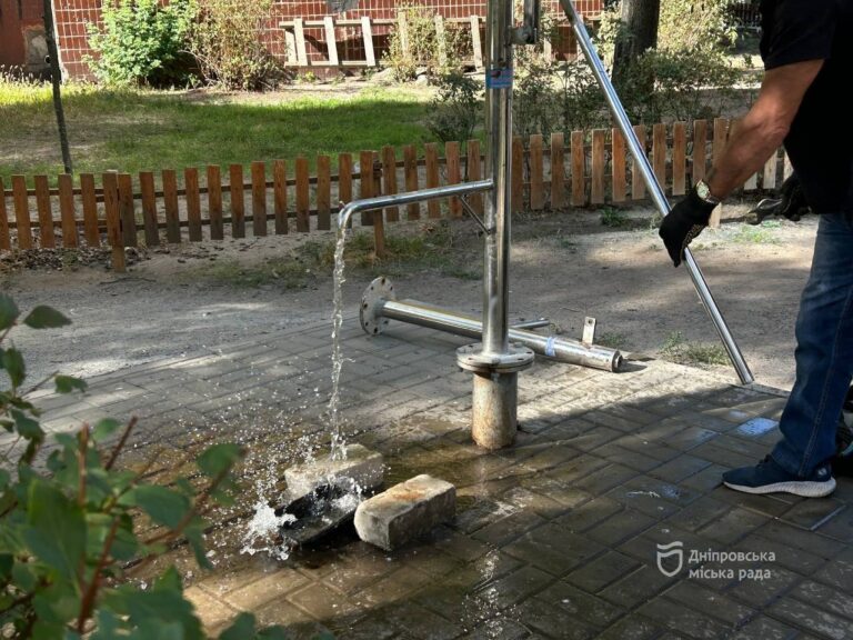 Перелік колонок з питною та технічною водою у Дніпрі