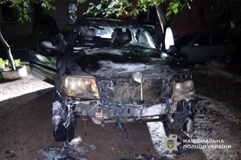Суд у Дніпрі: мати з сином підозрюються у підпалах авто