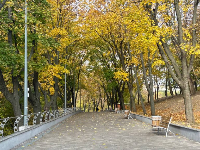 Осіння краса Дніпра: парки міста у золотому убранні