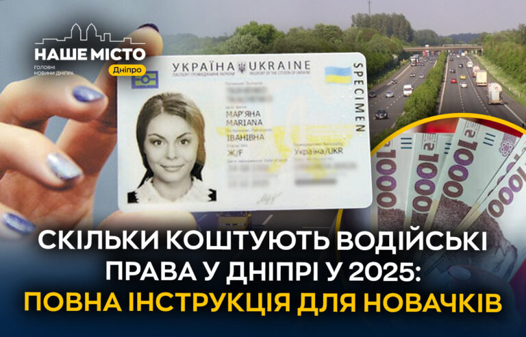 Як отримати водійські права у Дніпрі 2025: Поради новачкам
