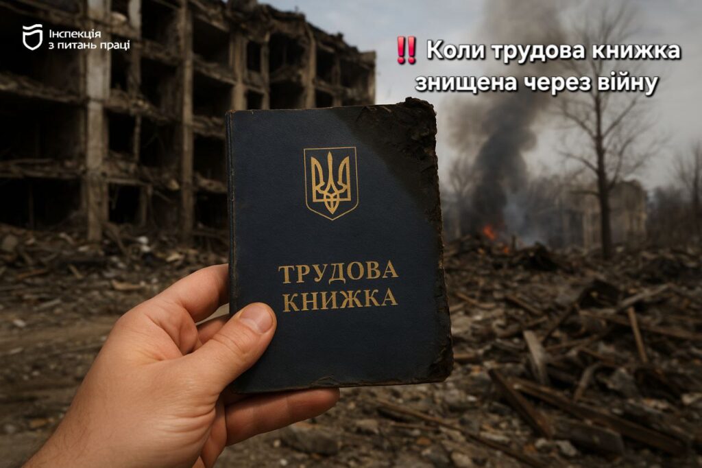 Як відновити трудову книжку знищену внаслідок війни?