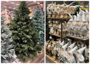 Які ціни на ялинки та прикраси перед Новим Роком у Дніпрі?