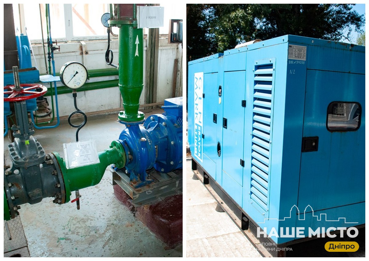 Дніпро забезпечений генераторами для систем теплопостачання