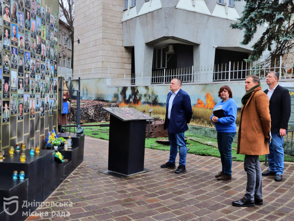 Заступник посла ЄС Гедимінас Навіцкас відвідав Дніпро