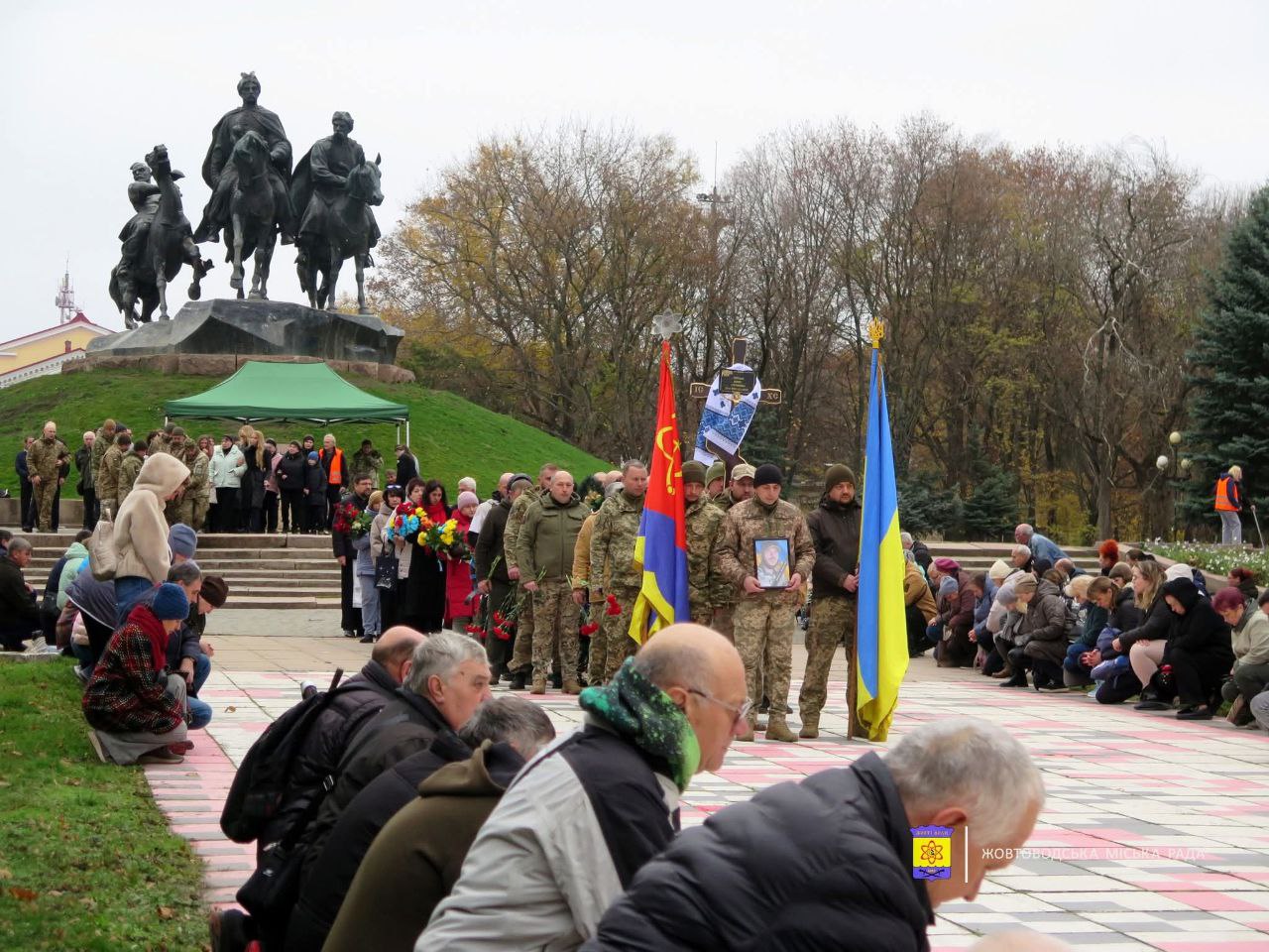 Поховання героя у Жовтих Водах: місто прощається з сапером
