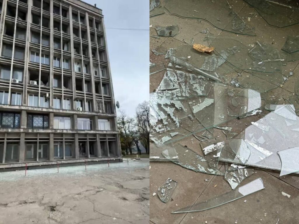 У Дніпрі журналістські організації постраждали від нічної атаки