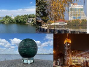 Оптимальний маршрут для одноденного візиту в Дніпро