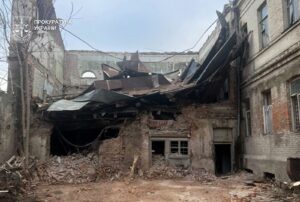 У Дніпрі обвалилася частина історичної будівлі