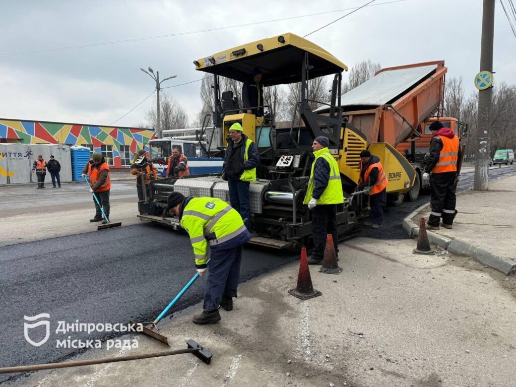 У Дніпрі відремонтували 350 тис. кв. м доріг за рік