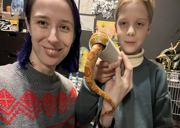 Змії як антистрес: нова тенденція у Дніпрі