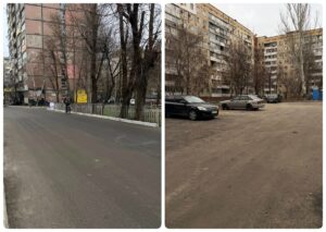 У Дніпрі завершується реконструкція дворових доріг на Калинівському