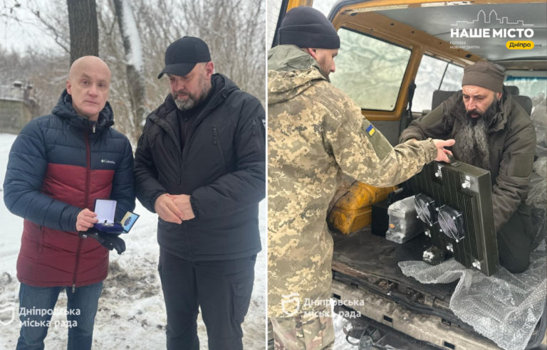 Допомога від Дніпра: бригаді «Дике поле» передано засоби радіоелектронної боротьби