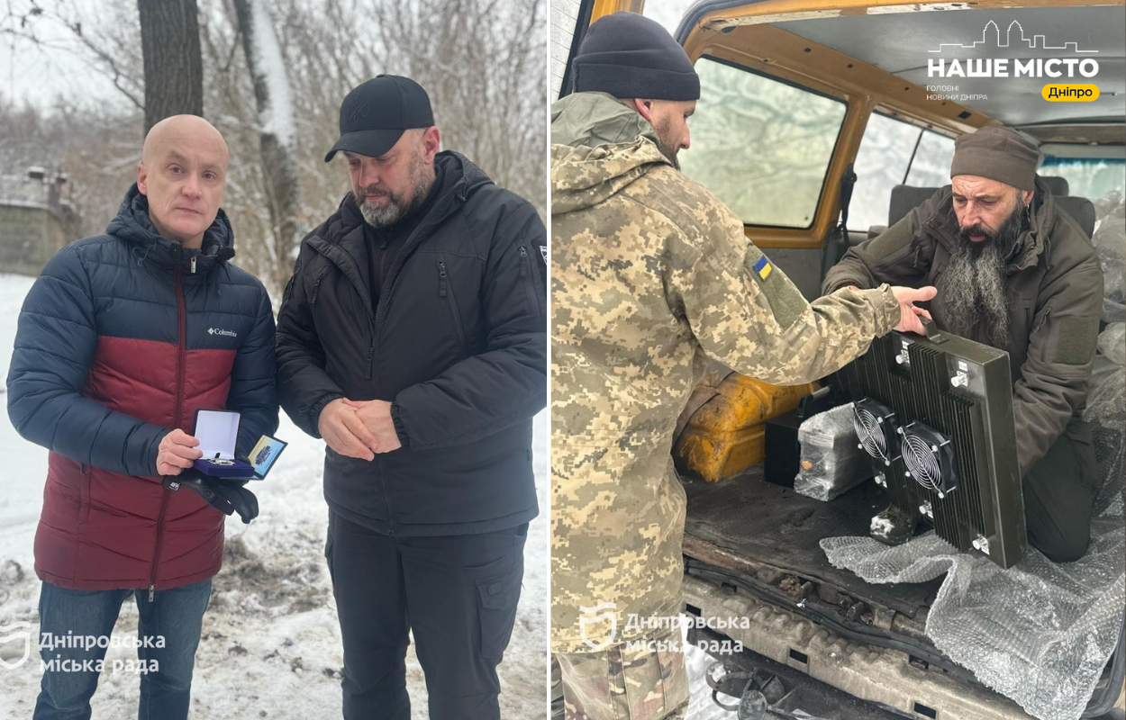 Допомога від Дніпра: бригаді «Дике поле» передано засоби радіоелектронної боротьби
