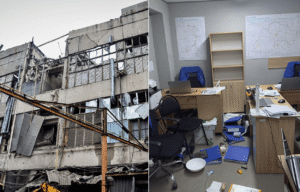 Ракетний удар по гуманітарному центру в Дніпрі