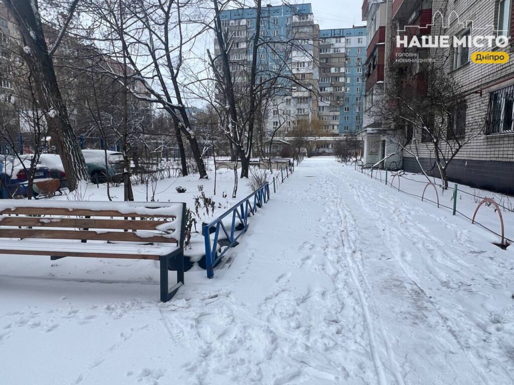 Дніпро вкрився зимовою ковдрою: місто накрило снігом