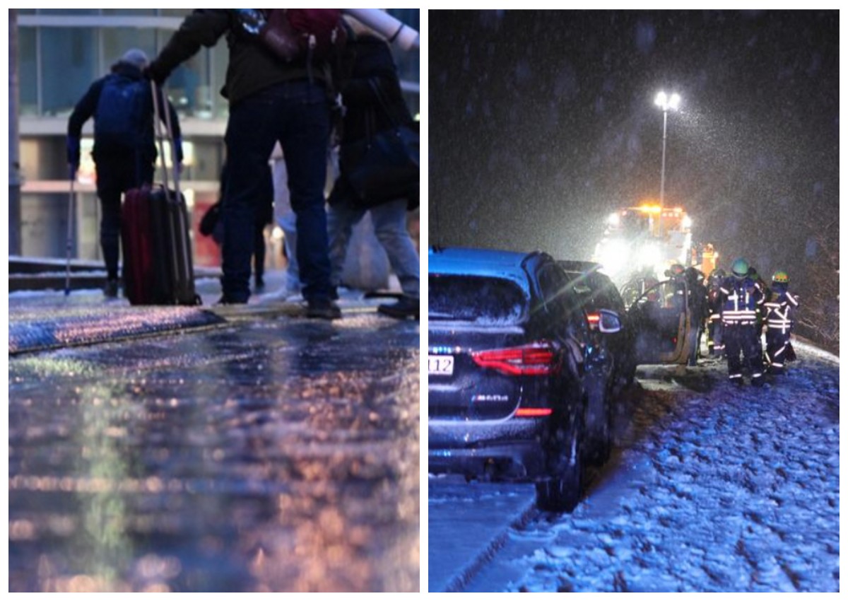 Нічний кошмар Німеччини: ожеледиця паралізувала країну