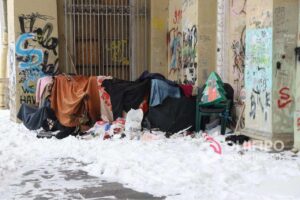 Бездомні окупували Палац студентів ДНУ у Дніпрі