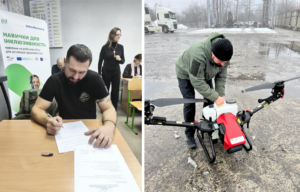 Ветеран АТО став оператором дронів на цивілі