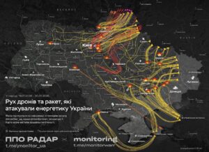 Масовані атаки в Україні: ціллю стала енергетика