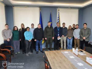 Зустріч керівництва Дніпра з делегацією NATO