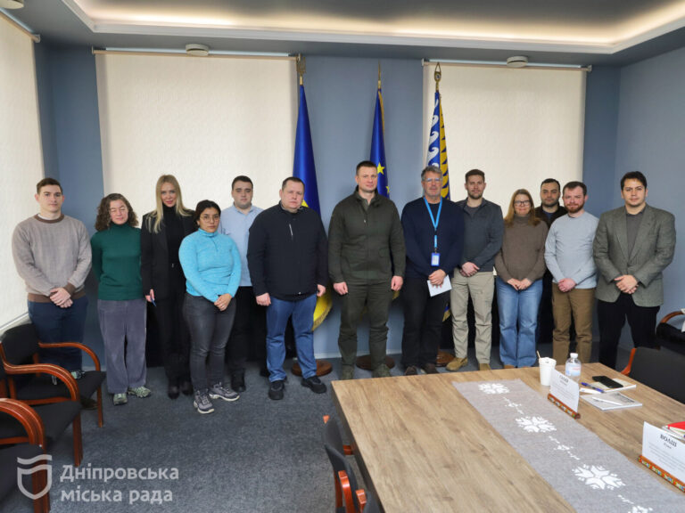 Зустріч керівництва Дніпра з делегацією NATO