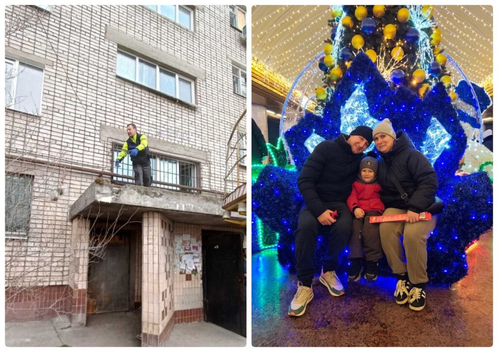 Комунальник з Дніпра рятує людей під час ворожих атак