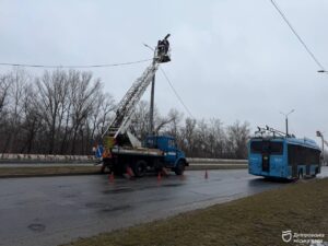 Модернізація освітлення на лівобережній частині Дніпра